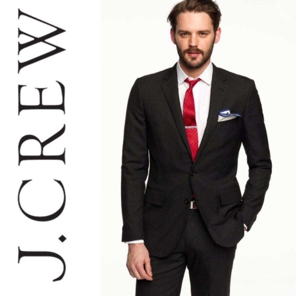 J. Crew Italian Wool Men’s Blazer Size 40S Short Style 16564 Aldridge - Picture 4 of 14